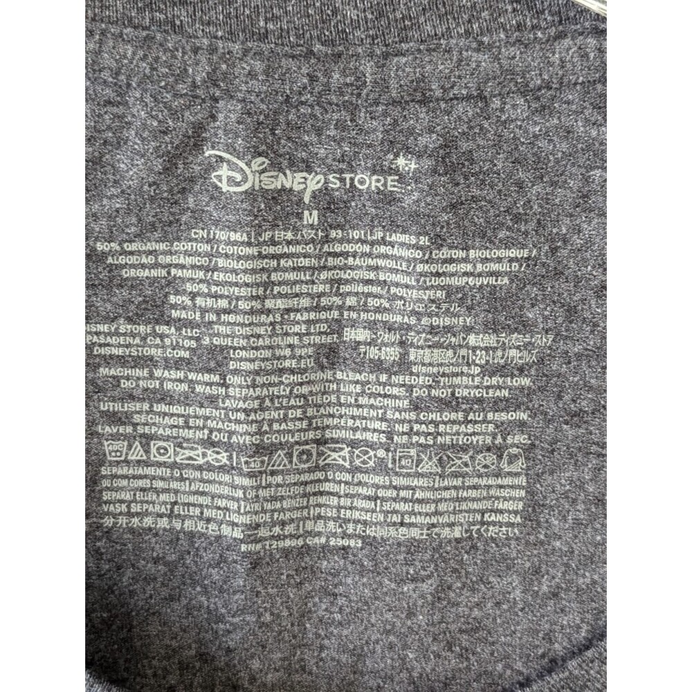 Disney Minnie Mouse Bow Gray T-Shirt Women's Size Medium - Picture 3 of 6